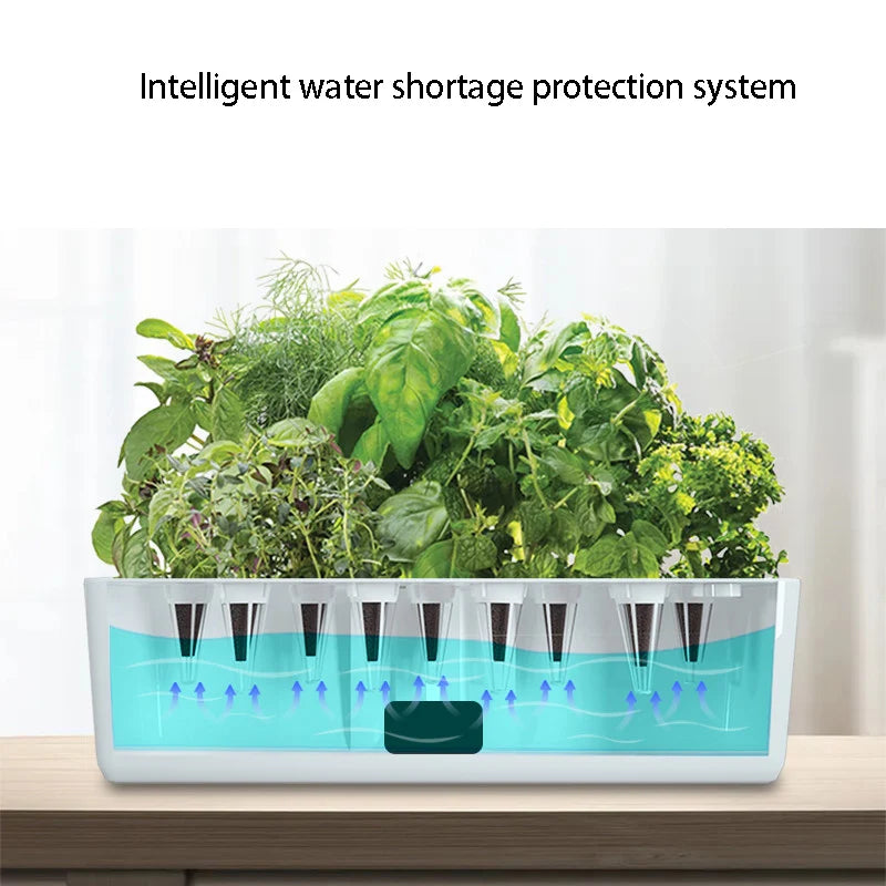 intelligent hydroponic planter Hydroponics Smart Garden: 9-Pod Indoor Herb Planter – My Holistic Living