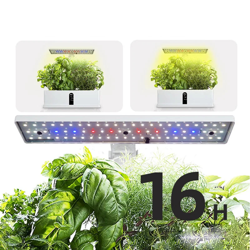 9 plant hydroponic system Hydroponics Smart Garden: 9-Pod Indoor Herb Planter – My Holistic Living